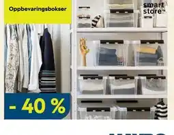 Maxbo Oppbevaringsbokser tilbud
