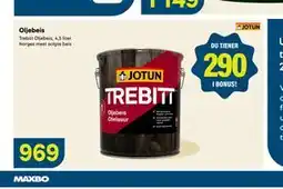 Maxbo Oljebeis tilbud