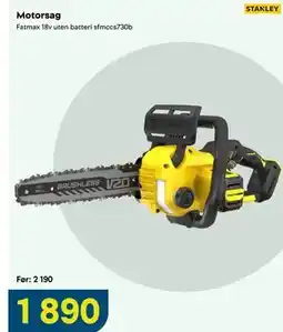 Maxbo Motorsag tilbud