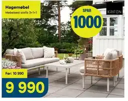 Maxbo Hagemøbel tilbud