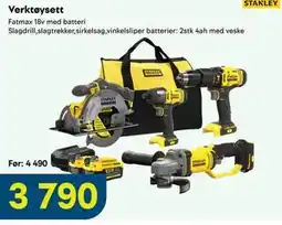Maxbo Verktøysett tilbud