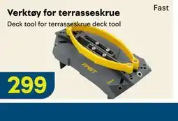 Maxbo Verktøy for terrasseskrue tilbud