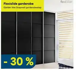 Maxbo Flexislide garderobe tilbud