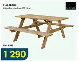 Maxbo Hagebenk tilbud