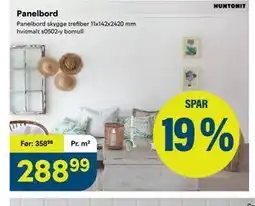 Maxbo Panelbord tilbud