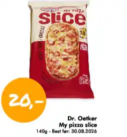 Havaristen Dr. Oetker My pizza slice tilbud