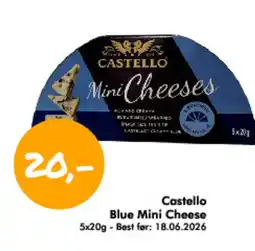 Havaristen Castello Blue Mini Cheese tilbud