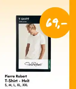 Havaristen Pierre Robert T-Shirt - Hvit tilbud