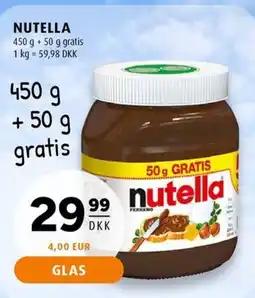 Scandinavian Park Nutella tilbud