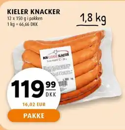 Scandinavian Park Kieler knacker tilbud