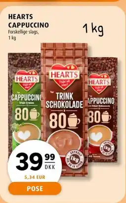 Scandinavian Park Hearts cappuccino tilbud