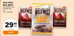 Scandinavian Park Wild west beef jerky tilbud