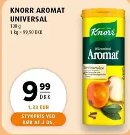 Scandinavian Park Knorr aromat universal tilbud