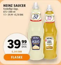 Scandinavian Park Heinz saucer tilbud