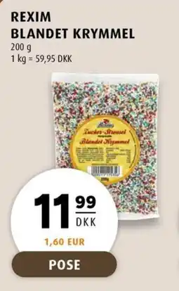 Scandinavian Park Rexim blandet krymmel tilbud