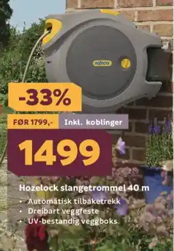 Megaflis Hozelock slangetrommel tilbud