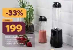 Megaflis OBH Nordica blender twister go tilbud