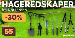 Megaflis Hageredskaper fra norgarden tilbud