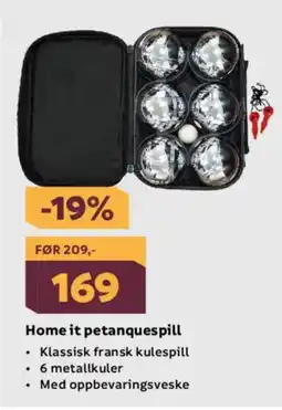 Megaflis HOME IT Petanquespill tilbud
