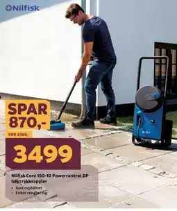 Megaflis Nilfisk core 150-10 powercontrol dp høytrykksspyler tilbud
