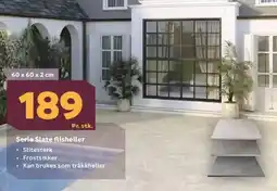 Megaflis Serie slate flisheller tilbud