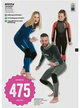 Sport Outlet SWAY VÅTDRAKT tilbud