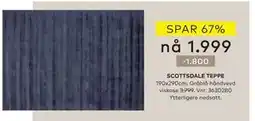 Skeidar SCOTTSDALE TEPPE tilbud