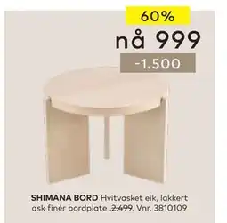 Skeidar SHIMANA BORD tilbud