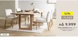 Skeidar HAROLD SPISEBORD tilbud