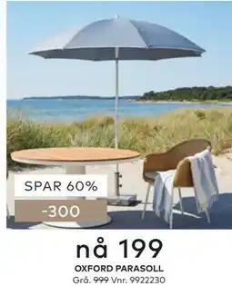 Skeidar OXFORD PARASOLL tilbud