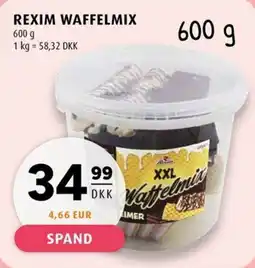 Scandinavian Park Rexim waffelmix tilbud
