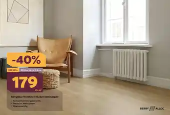 Megaflis Berryalloc trendline 8 xl duni laminatgulv tilbud