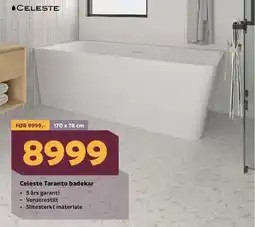 Megaflis CELESTE Taranto badekar tilbud
