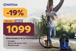 Megaflis NILFISK Buddy ii 18 car premium edition tilbud