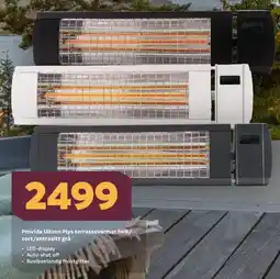 Megaflis Provida ultron plys terrassevarmer hvit/ sort/antrasitt grå tilbud
