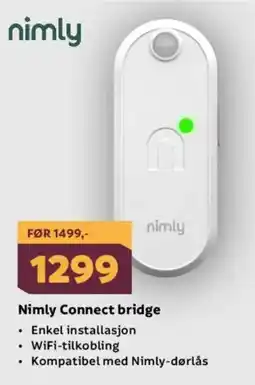 Megaflis NIMLY Connect bridge tilbud