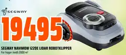 Coop Obs Segway navimow 1220e lidar robotklipper tilbud