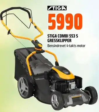 Stiga combi 553 s gressklipper