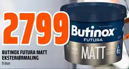 Coop Obs Butinox futura matt eksteriørmaling tilbud