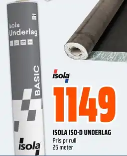 Coop Obs Isola iso-d underlag tilbud