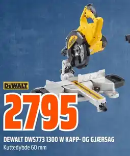 Coop Obs Dewalt dws773 1300 w kapp- og gjærsag tilbud
