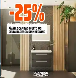 Coop Obs På all scanbad multo og delta baderomsinnredning tilbud