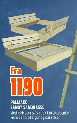 Coop Obs Palmako sandy sandkasse tilbud