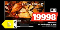 POWER Lg 4K Mini-LED TV RGB Mini-LED med 4K og 144 Hz tilbud