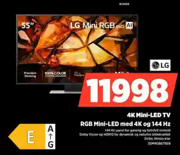 POWER Lg 4K Mini-LED TV RGB Mini-LED med 4K og 144 Hz tilbud