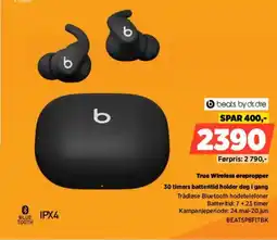 POWER Beats by dr.dre True Wireless ørepropper 30 timers batteritid holder deg i gang tilbud