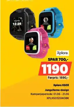 POWER Xplora XG03 Jungeltema-design tilbud