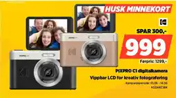 POWER Pixpro c1 digitalkamera Vippbar LCD for kreativ fotografering tilbud