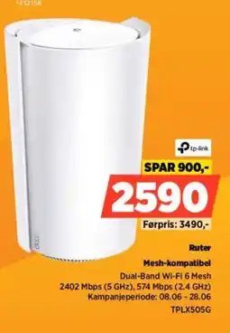 POWER Tp-link Ruter Mesh-kompatibel tilbud