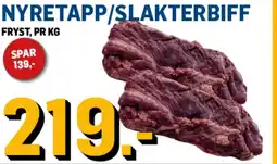 Price Lagerbutikk Nyretapp/slakterbiff tilbud